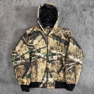 Carhartt Camouflage Hooded Jacket